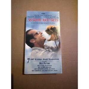 As Good As It Gets (VHS Closed Captioned 1998) - Jack Nicholson
